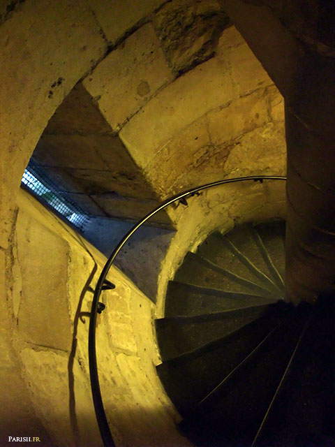 Escalier d'accès à la Chapelle Haute